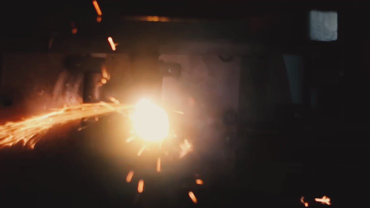 Metal fabrication in progress at the HM Metalworks shop in Vernon, NJ